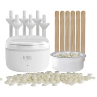 UNIQ Mini Voksvarmer Sæt Hvid 1