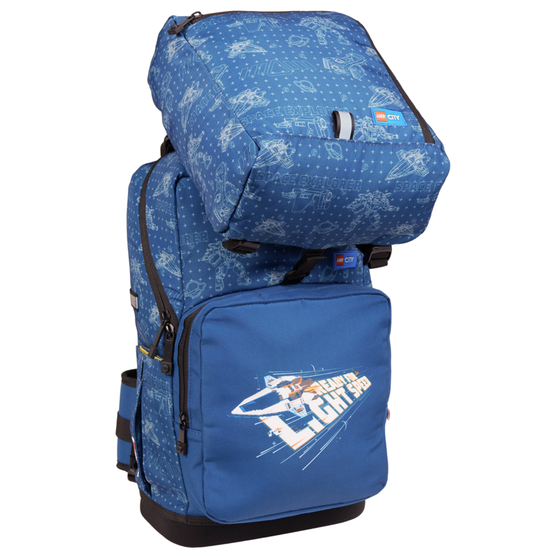 LEGO Bags Skoletaskesæt Optimo Space Blå 4