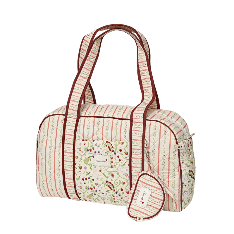 Maanesten Bag Charm Rui Summer Stripes Abrikos 4