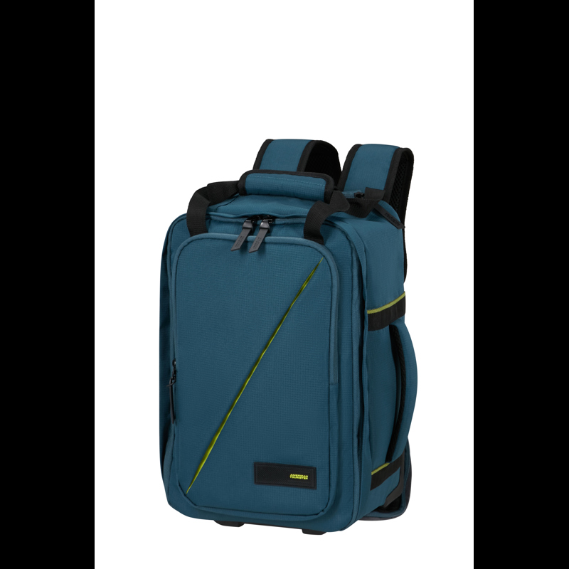 American Tourister Rygsæk med hjul Blå Str S 5