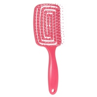 TBC Hårborste Detangling Hollow Rosa 1