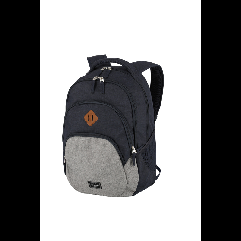 travelite Basics ryggsäck Blågrå 15" 3