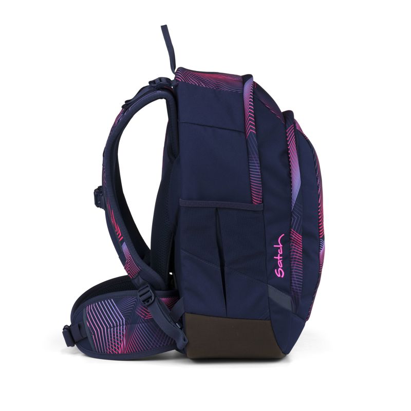 Satch Skolväska Air Seismic Pink Rosa mönstrad 4