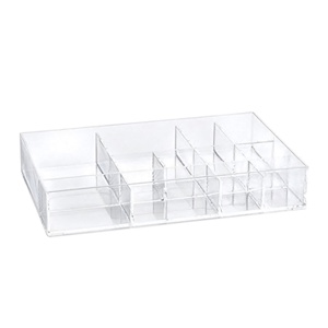 UNIQ Sminkorganisator Genomskinlig