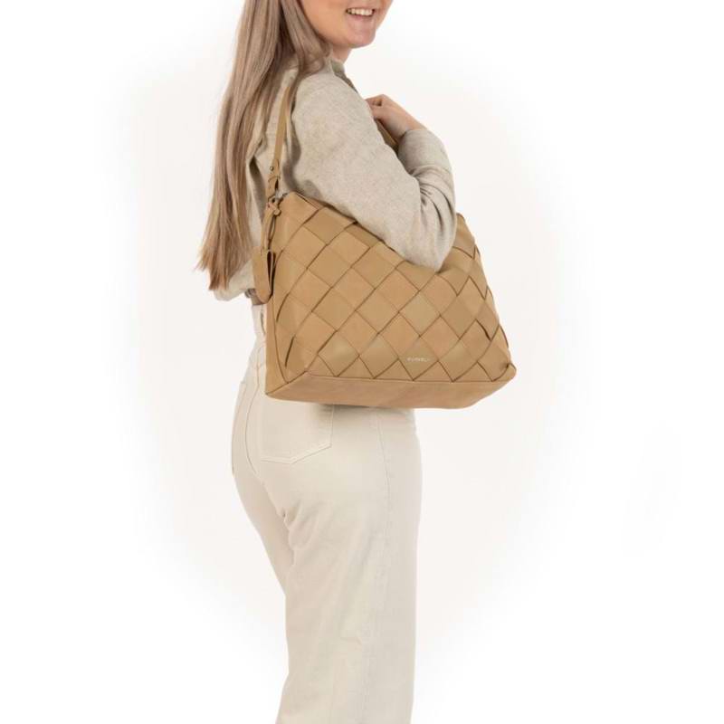 Burkely Axelväska Even Ella Beige 2