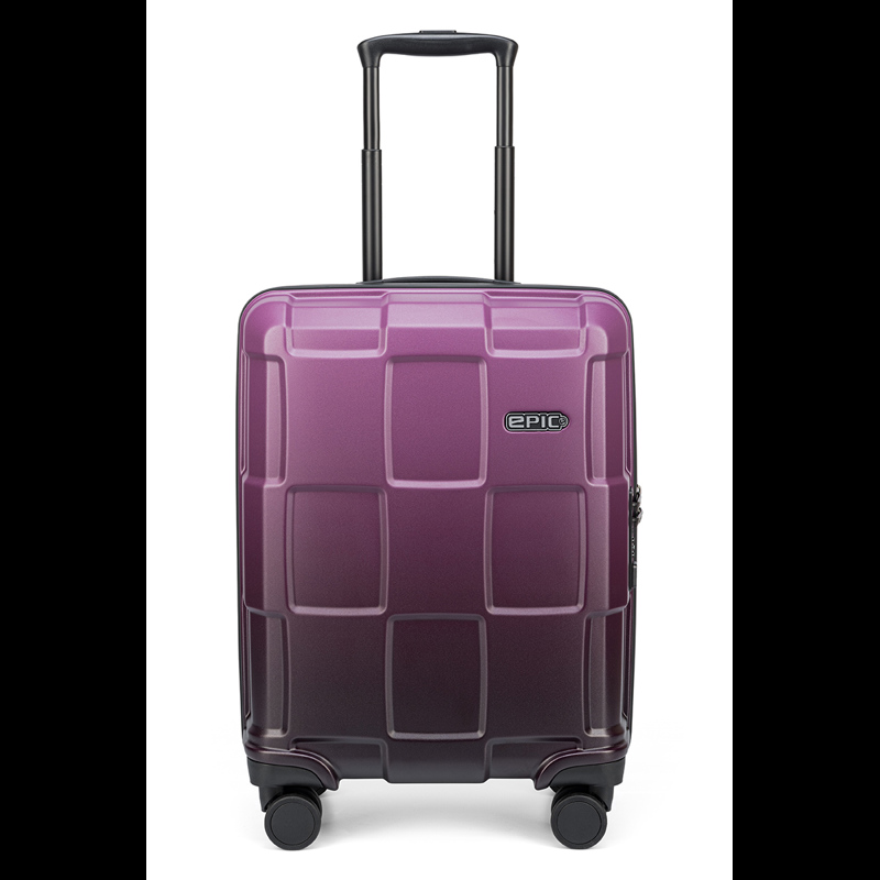EPIC Kuffert Crate Solids Lilla/sort 55 Cm 1
