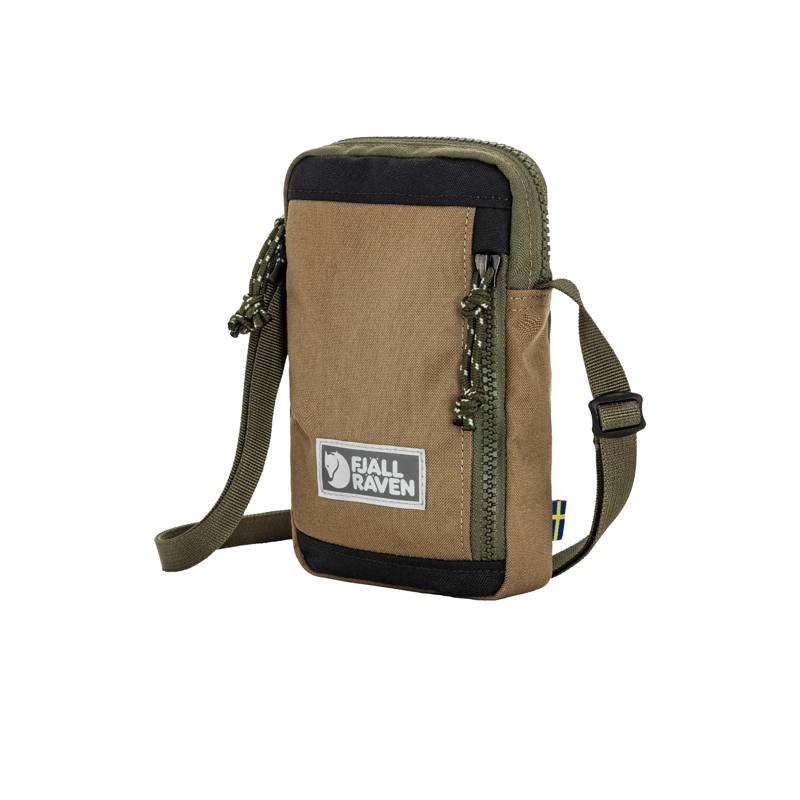 Fjällräven Skuldertaske Vardag Pocket S Grøn/grå 3