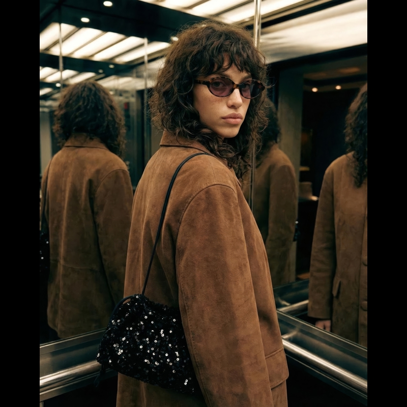 DAY ET Crossbody Day Sequin CB Svart 2