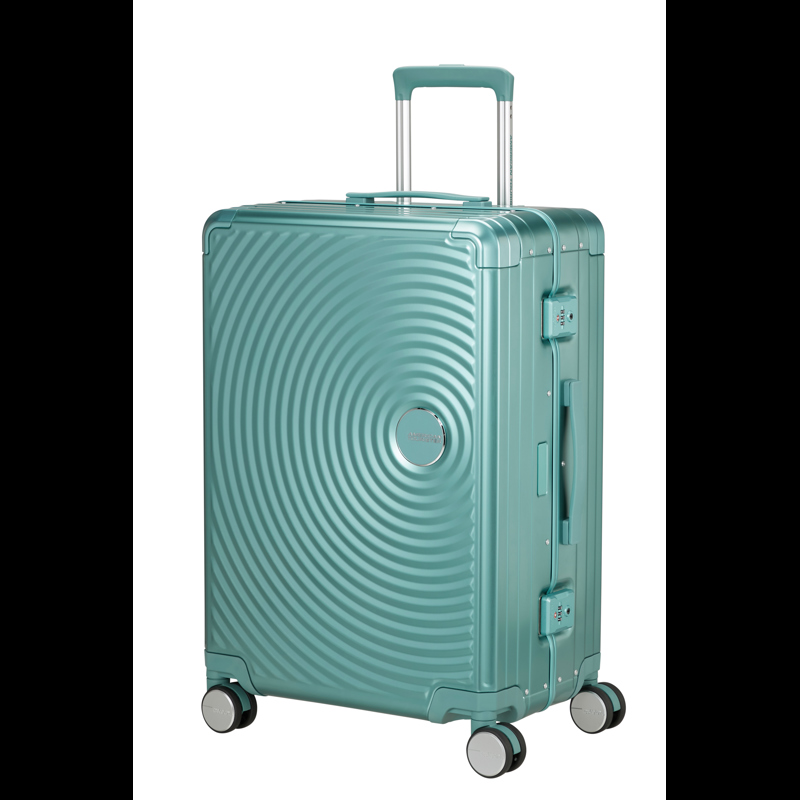 American Tourister Resväska Soundbox Alu Turkos 68 Cm 2