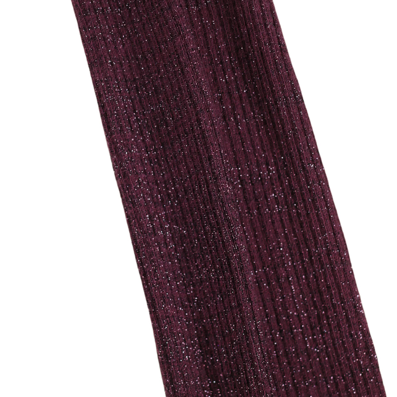 Molo Strumpbyxor Glitter Rib Bordeaux Str. 98-104 3