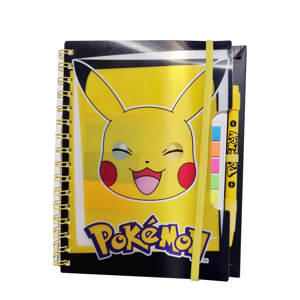 Pokèmon Anteckningsbok Pokémon Gul/Svart