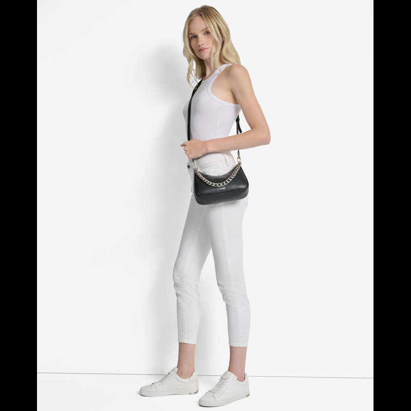 DKNY Skuldertaske Jenna  Sort/sølv 7
