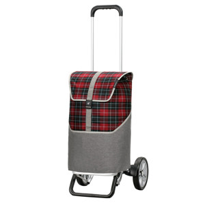 Andersen Shoppingvagn Alu Star Gese Grå/Röd