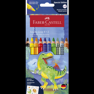 Faber-Castell Jumbo Farveblyanter Dino Flere farver