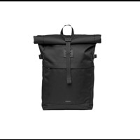 Sandqvist Rygsæk Icon Rolltop M Sort 14"