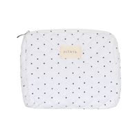 PITAYA Necessär Dots Medium  Vit