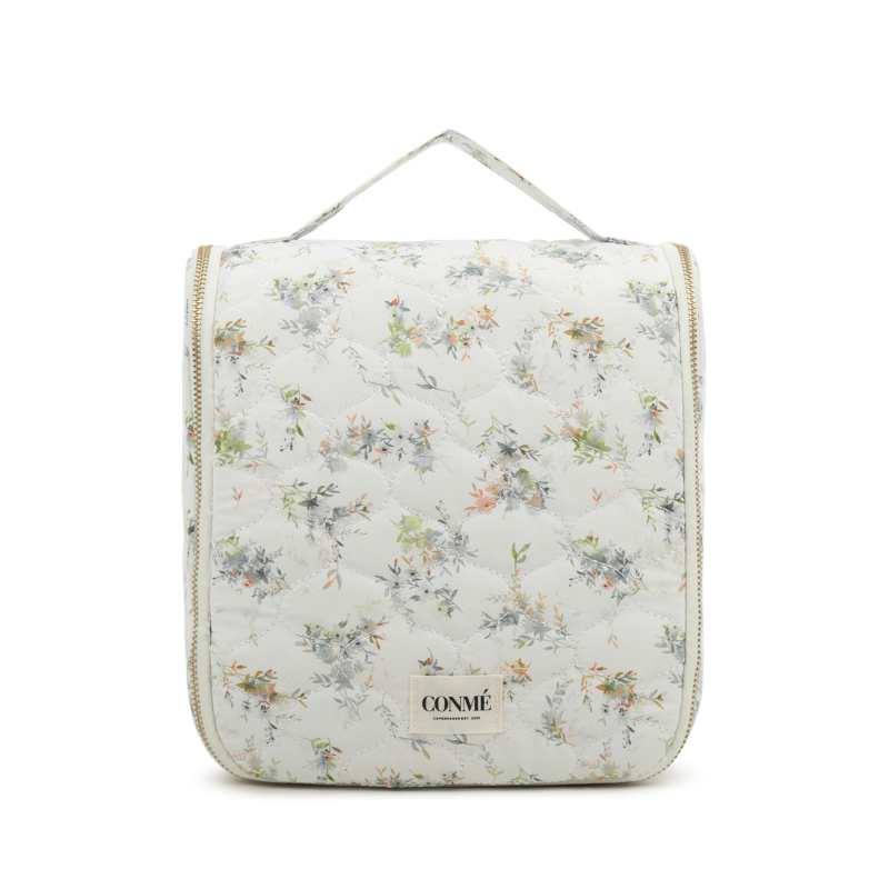 Conmé Toilettaske ophæng quilt Emma Blomster Print 1
