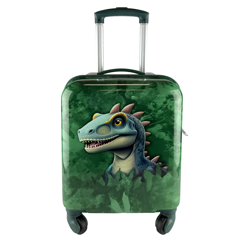 Grow Børnekuffert Dino Army Grøn 1