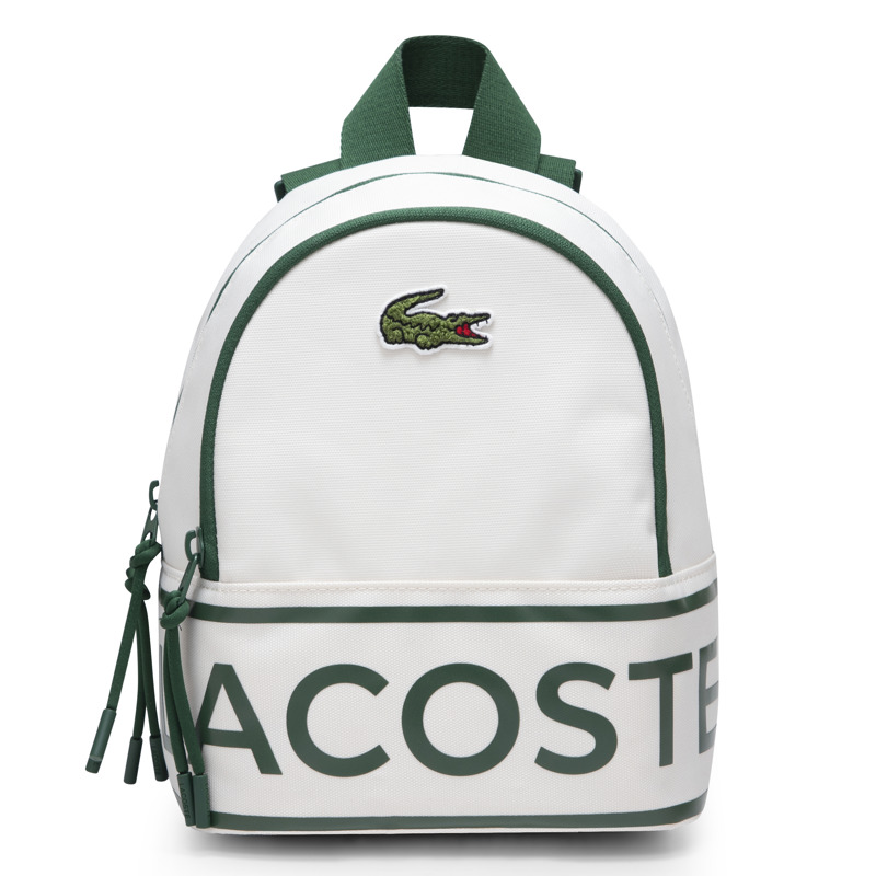 Lacoste Børnehaverygsæk Core Mini Hvid/grøn 1