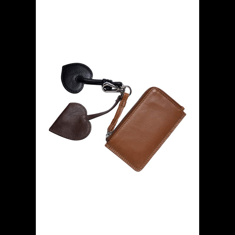 RE:DESIGNED Nøglering Nassel Cognac 3