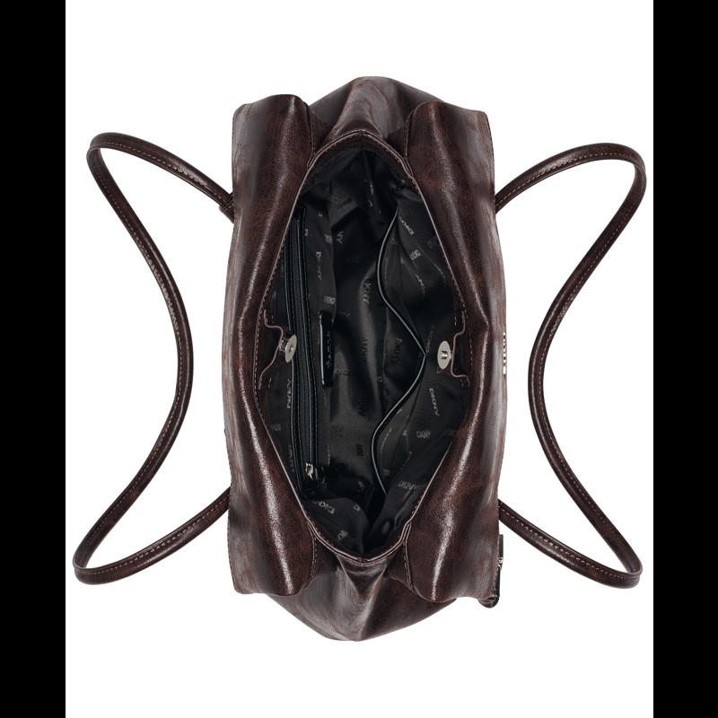 DKNY Skuldertaske Rivington LG Brun/brun 3