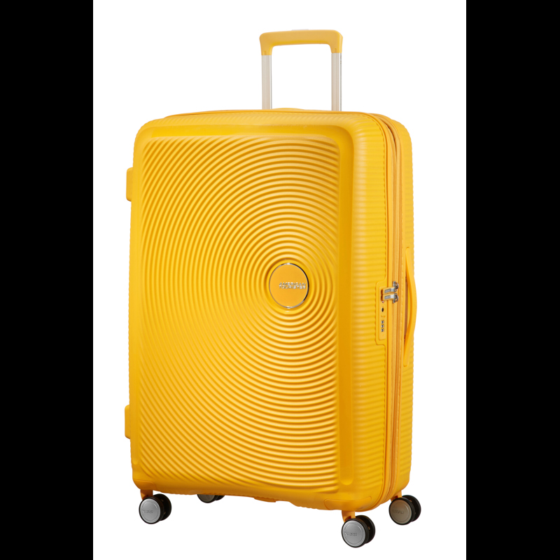 American Tourister Kuffert Soundbox Gul 77 Cm 2