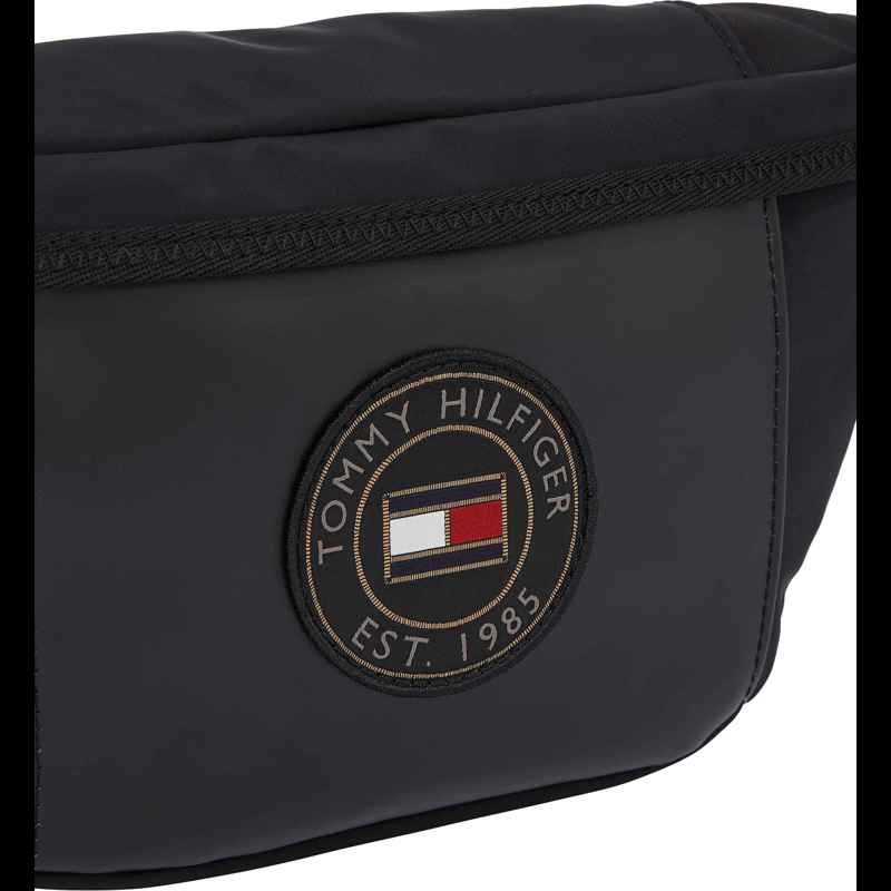 Tommy Hilfiger Bæltetaske Texture Block Sort 5