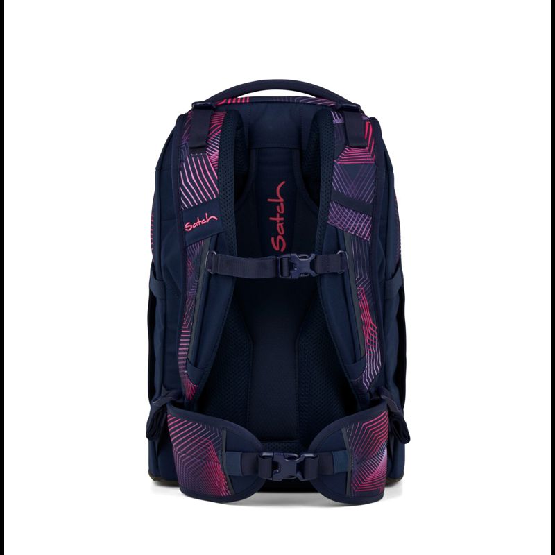 Satch Skolväska  Pack Seismic Pink Rosa mönstrad 5