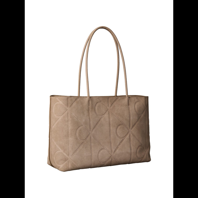 Calvin Klein Shopper tote Embossed Emblem Brun 3