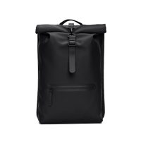 RAINS Ryggsäck Rolltop Rucksack Svart 1