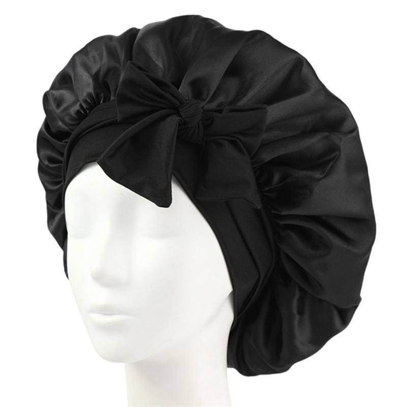 SOHO Bonett Satin Makena Svart 1