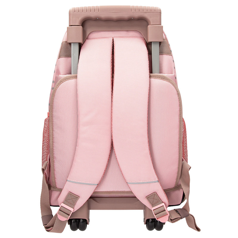 TOPModel Trolley Skoletaske Dots Sart Rosa 4