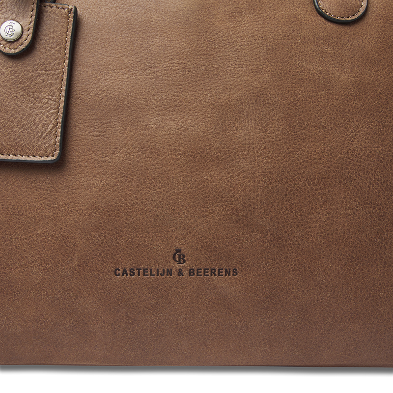 Castelijn & Beerens Handväska RFID Konjak 15" 4