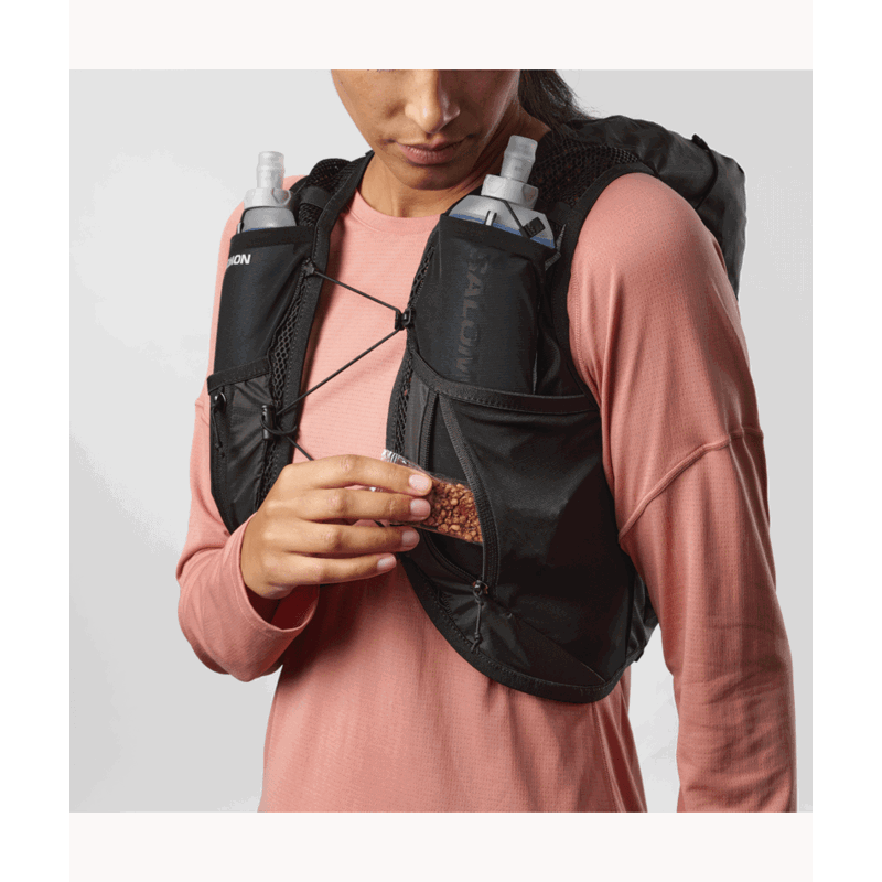 Salomon Löparväst Active Skin 12 Women Svart Str XS 5