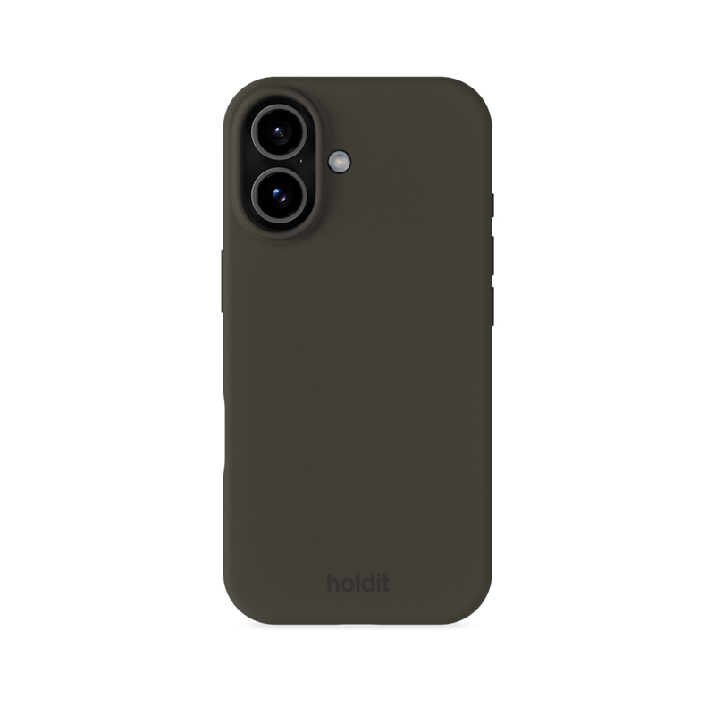 Holdit Mobilcover Charcoal Gråbrun iPhone 17 1