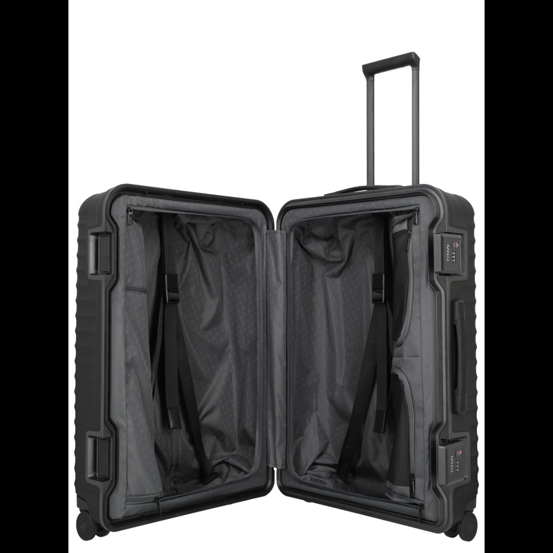 Titan Kuffert Overseas Sort Str L 7