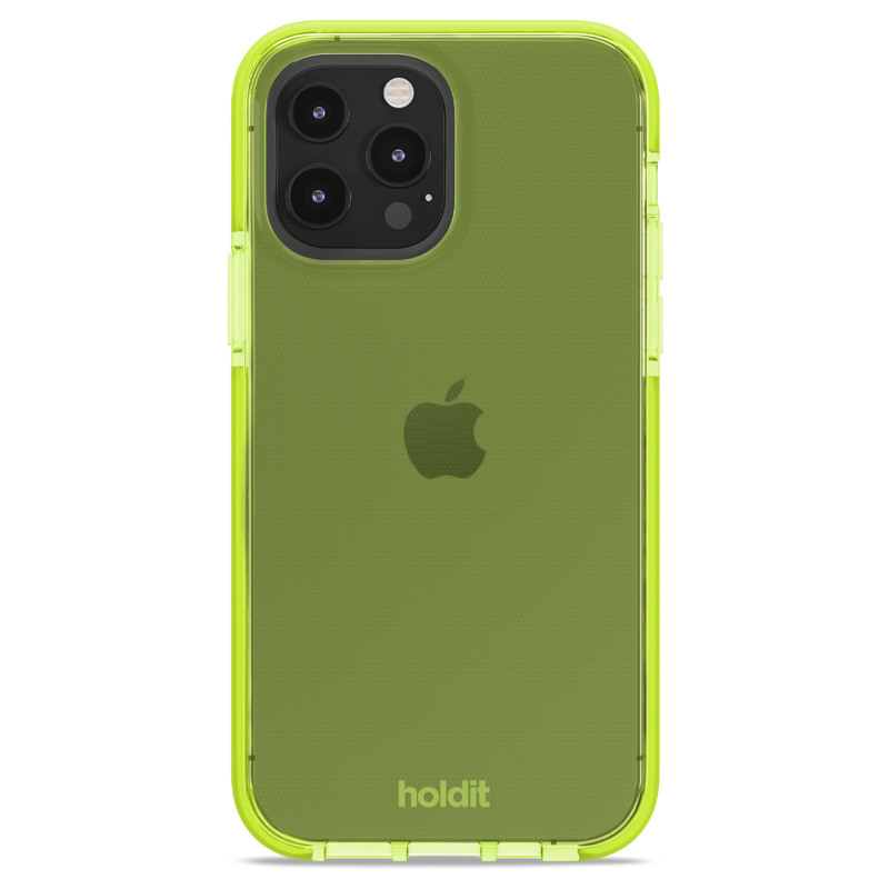 Holdit Mobilcover Seethru Grøn iPhone 13 Pro 2