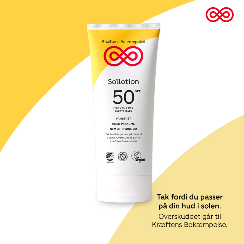 Kræftens Bekæmpelse Sollotion SPF 50 Vit 3