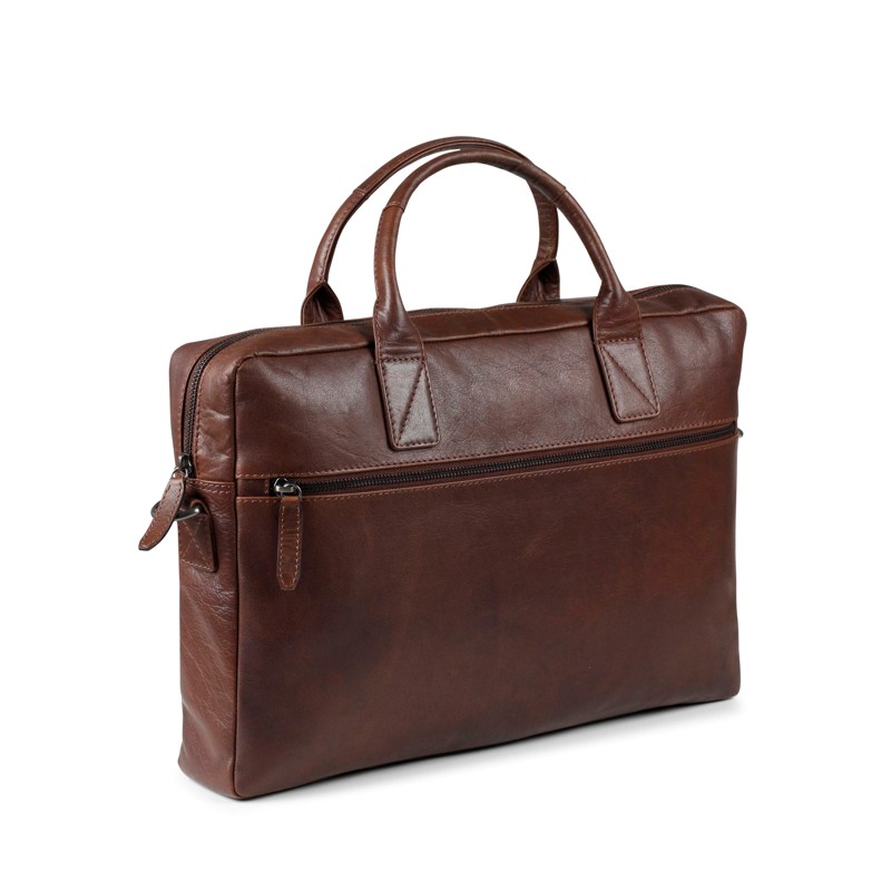 Tyler & Co Datorväska Chicago Konjak 14" 4