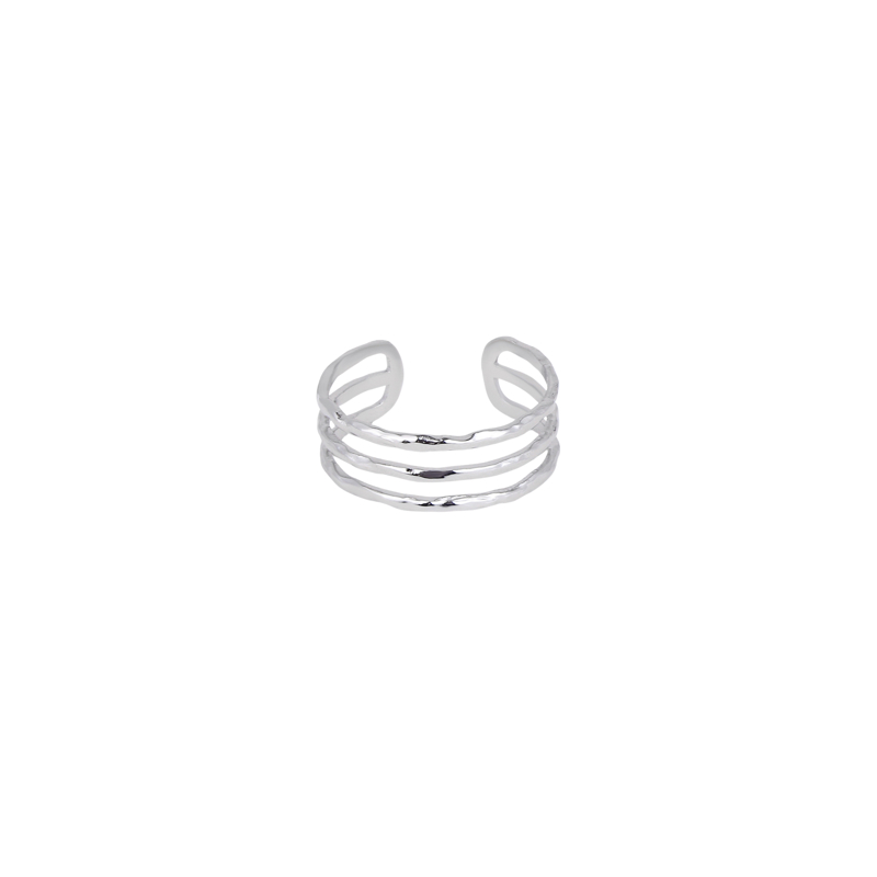 PITAYA Ring Silla Triple  Silver