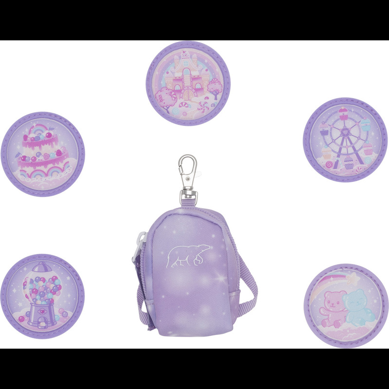 Beckmann Mini Rygsæk m/ buttons Candy Lilla 1