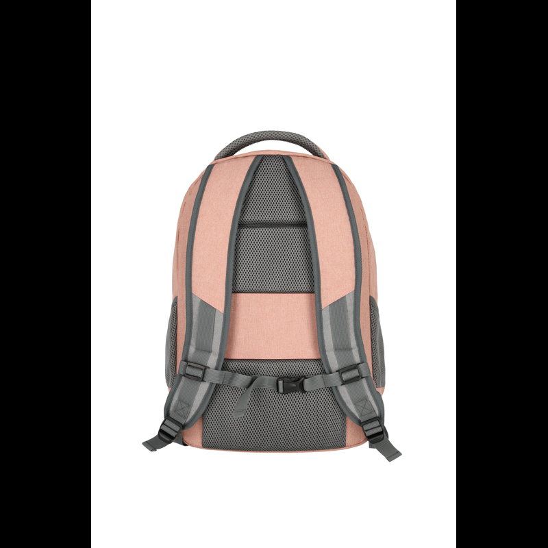 travelite Basics ryggsäck Rosa/Grå 15" 3
