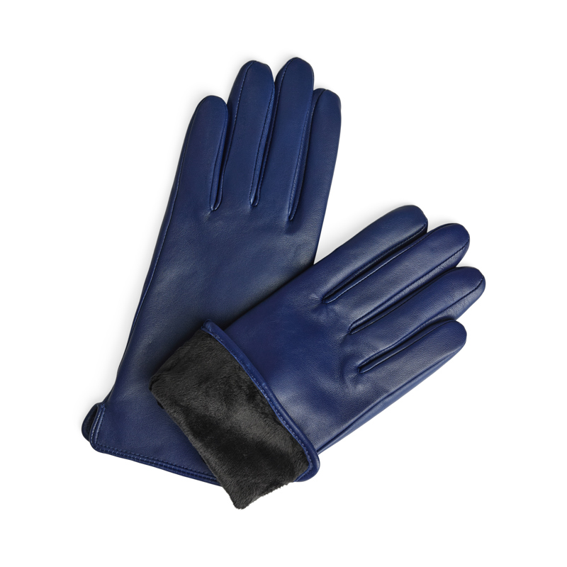 Aura Damehandsker Mari  Royal Blue Str. 8 3