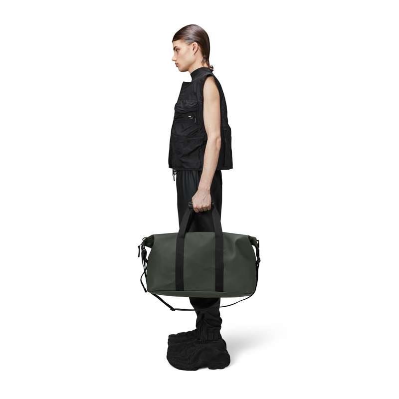 RAINS Rejsetaske Hilo Weekend Bag Grøn 2
