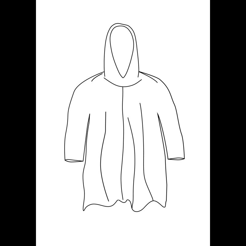 Aries Travel Regn Poncho Transparent 2