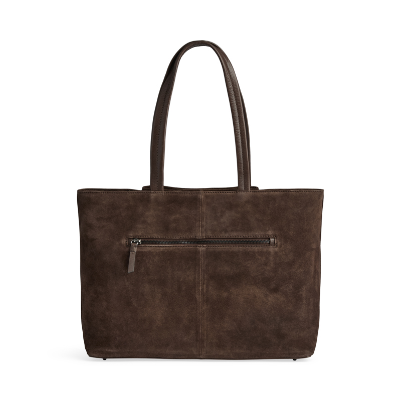 MARKBERG Shopper Sayambg Suede M. Brun 15" 4