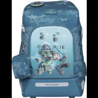 Beckmann Skoletaske Active Air Jungle Grøn 1