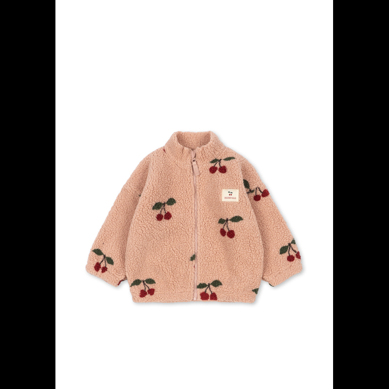 Konges Sløjd Jacka Jody Teddy Grande Cerise Rosa 6 år, 116 cm 1