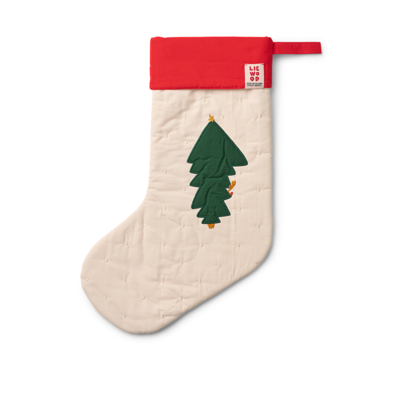 LIEWOOD Julstrumpa Basil Sand 3
