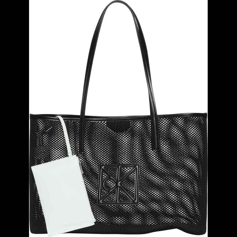 Calvin Klein Strandtaske Emblem Mesh Sort 2